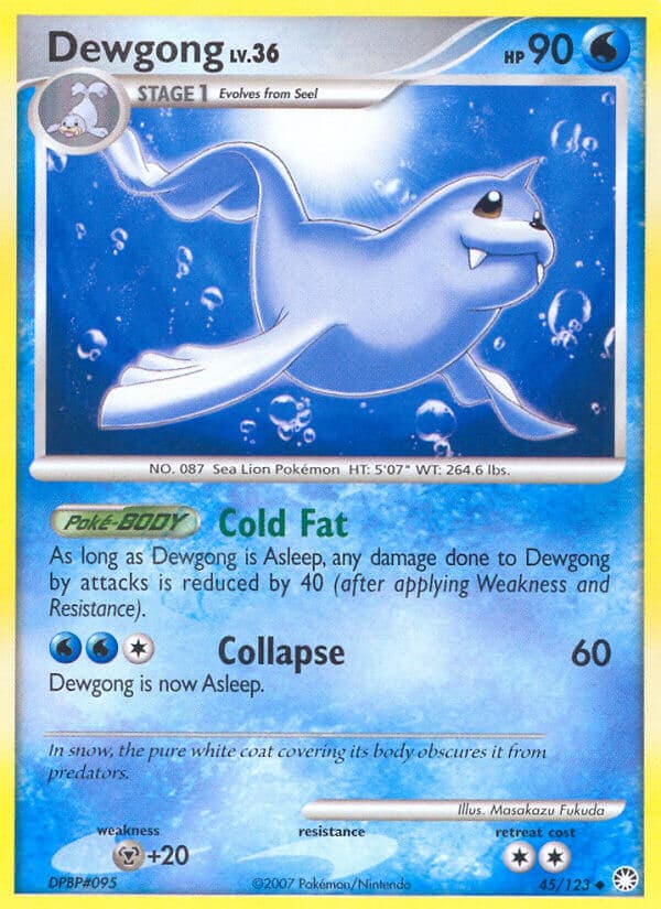 Dewgong — Mysterious Treasures