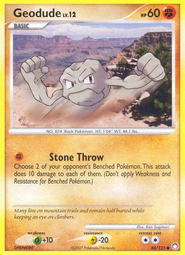 Geodude — Mysterious Treasures