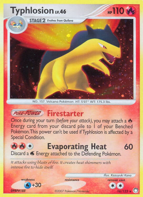 Typhlosion — Mysterious Treasures