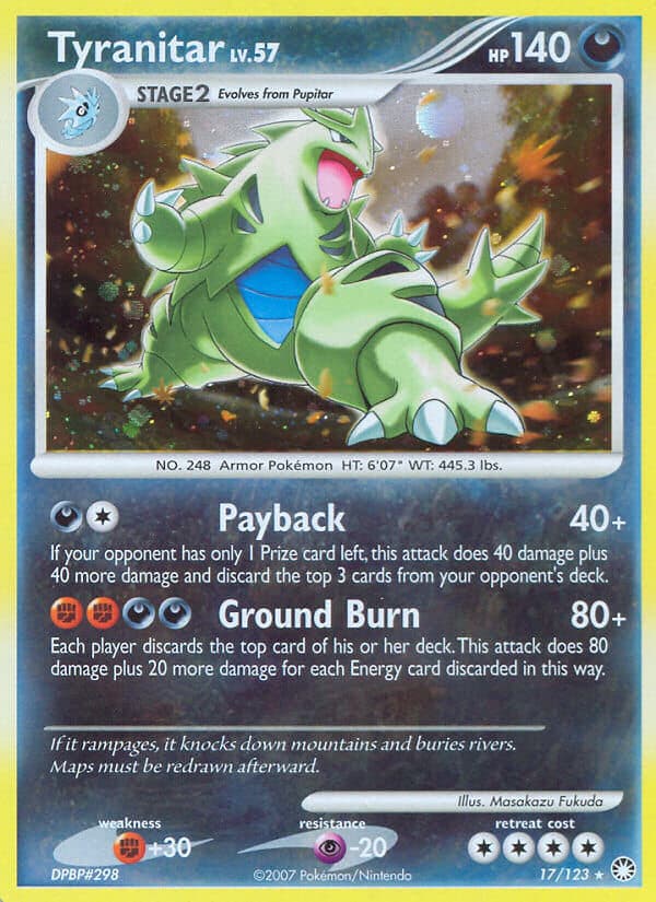 Tyranitar — Mysterious Treasures