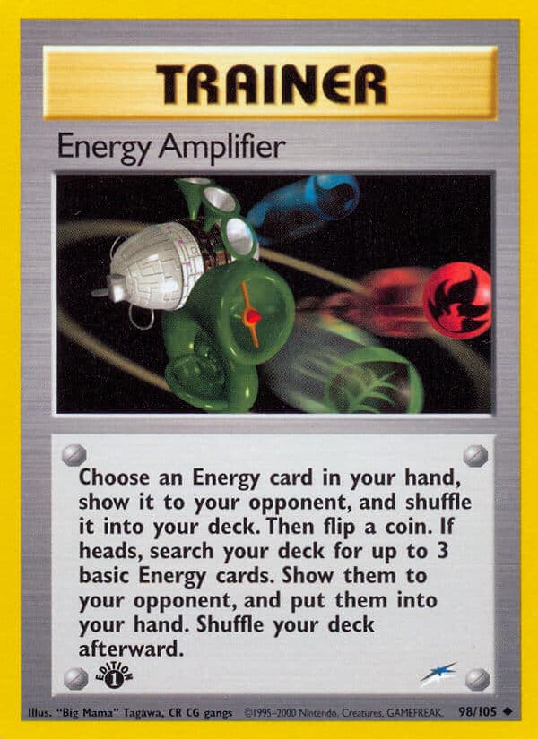Energy Amplifier — Neo Destiny Pokémon card