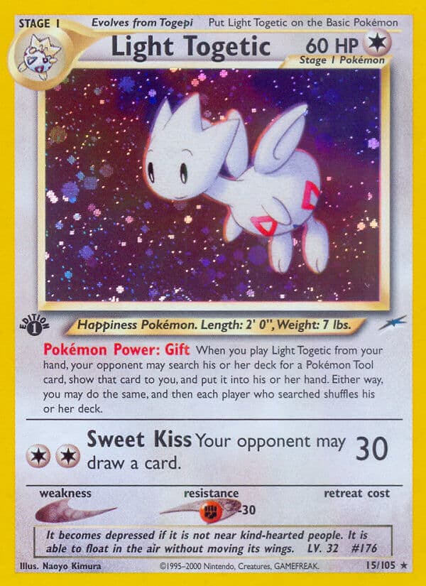 Light Togetic — Neo Destiny Pokémon card