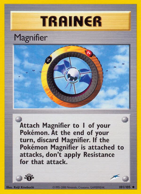 Magnifier — Neo Destiny Pokémon card