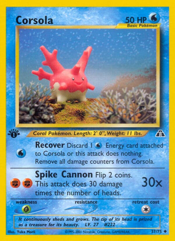 Corsola — Neo Discovery