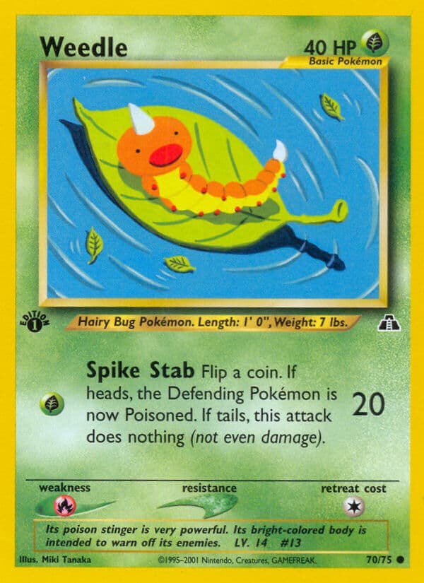 Weedle — Neo Discovery