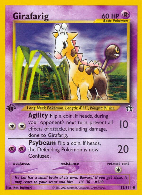 Girafarig — Neo Genesis