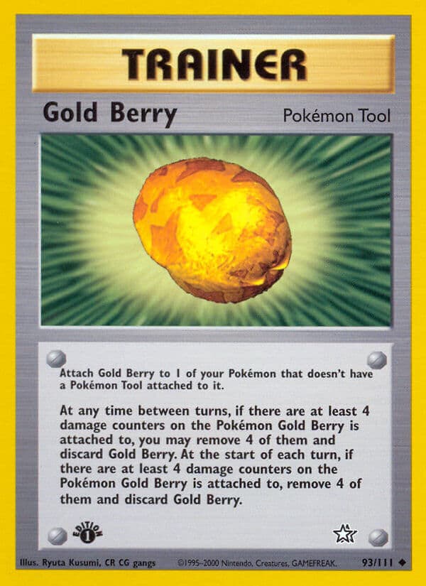 Gold Berry — Neo Genesis Pokémon card