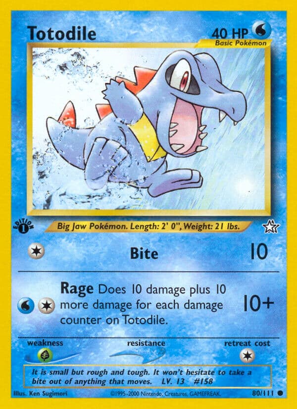 Totodile — Neo Genesis
