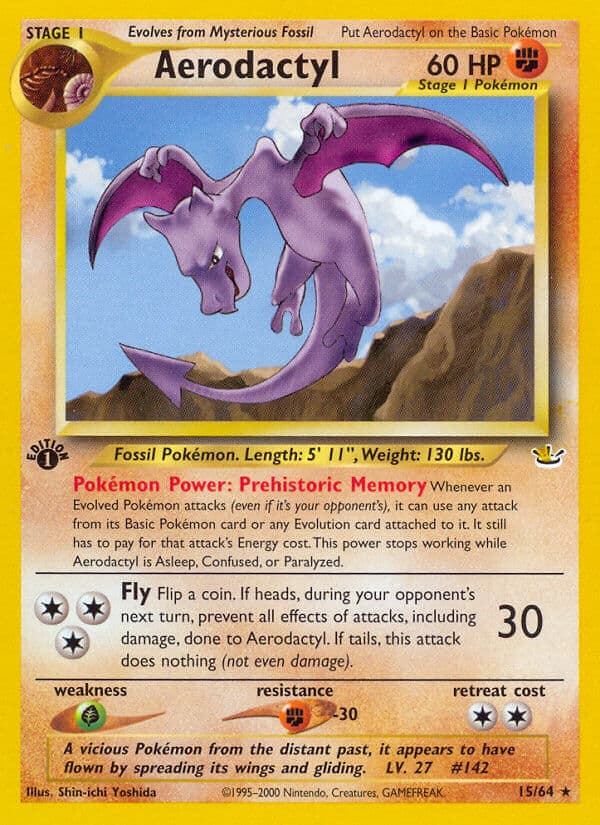 Aerodactyl — Neo Revelation
