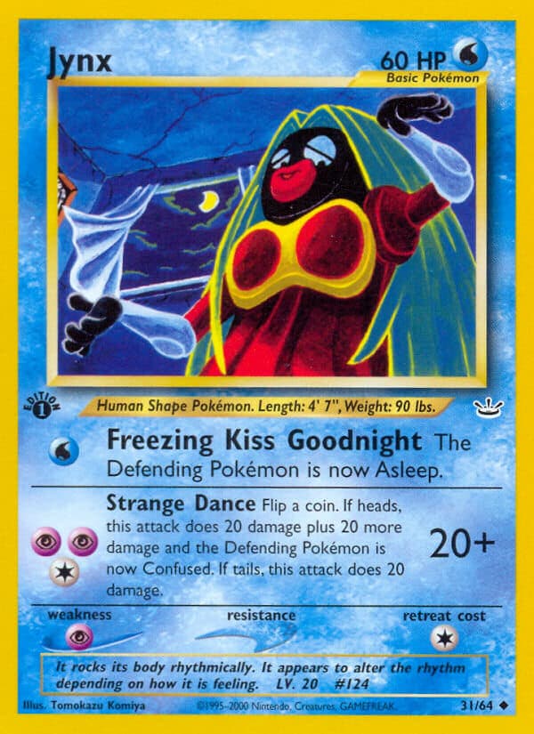Jynx — Neo Revelation Pokémon card