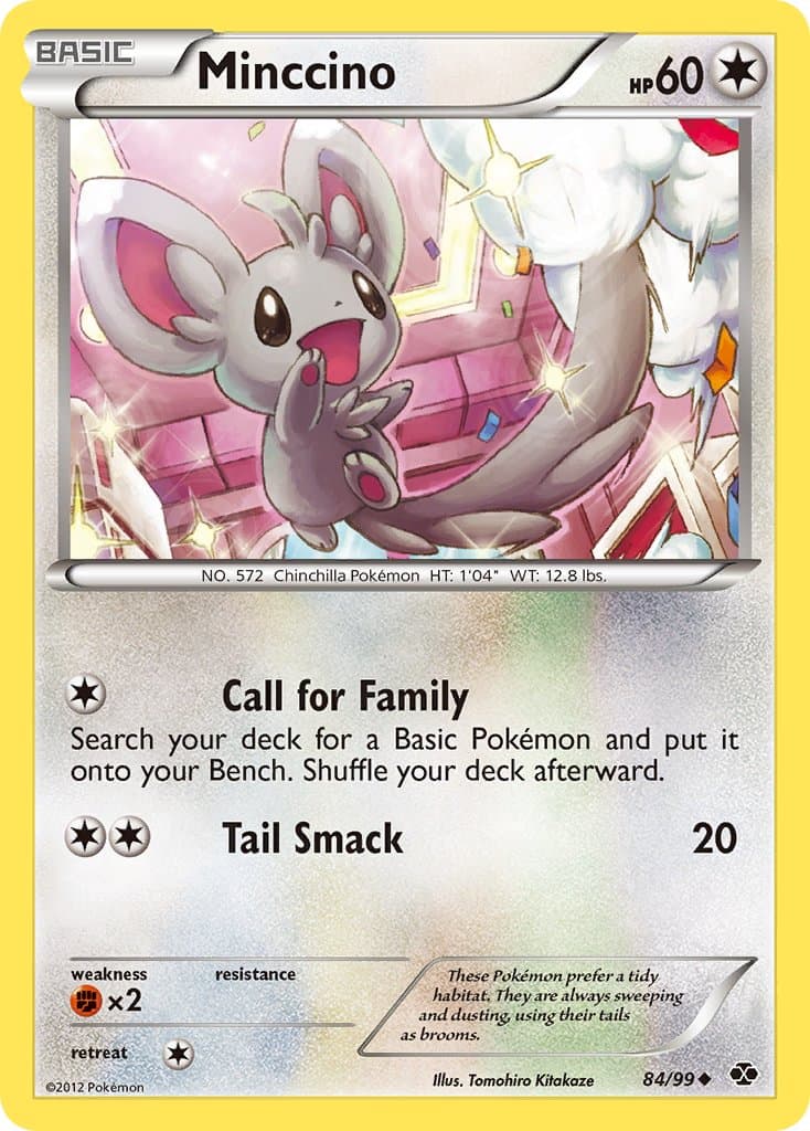 Minccino — Next Destinies Pokémon card
