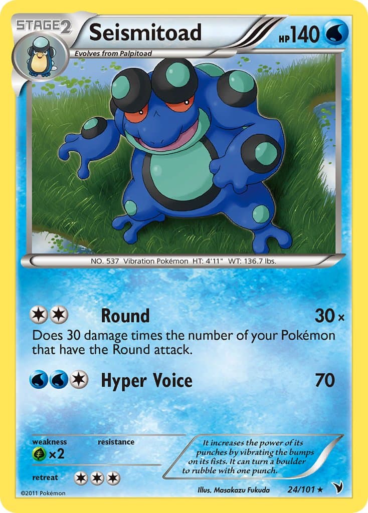 Seismitoad — Noble Victories