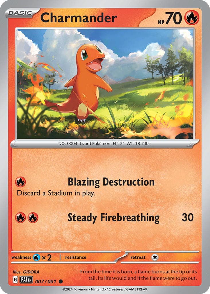 Charmander — Paldean Fates