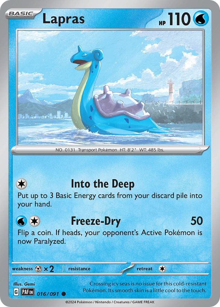 Lapras — Paldean Fates