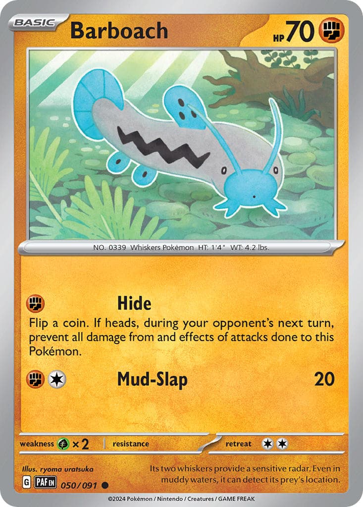 Barboach — Paldean Fates