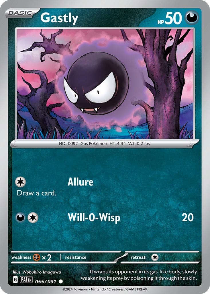 Gastly — Paldean Fates
