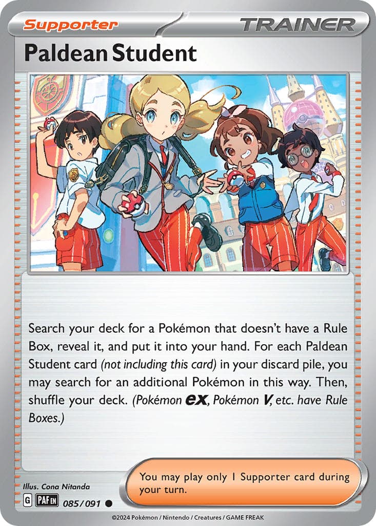 Paldean Student — Paldean Fates