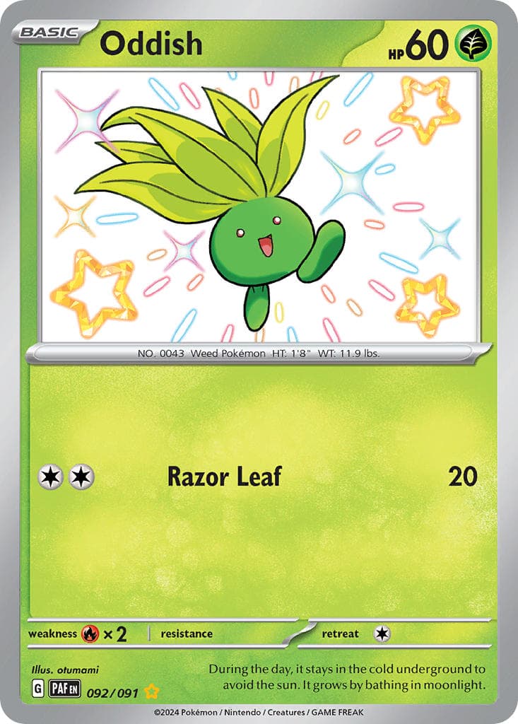 Oddish — Paldean Fates