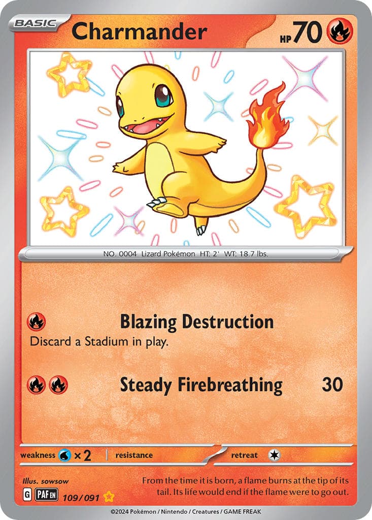 Charmander — Paldean Fates