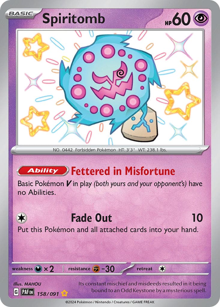 Spiritomb — Paldean Fates