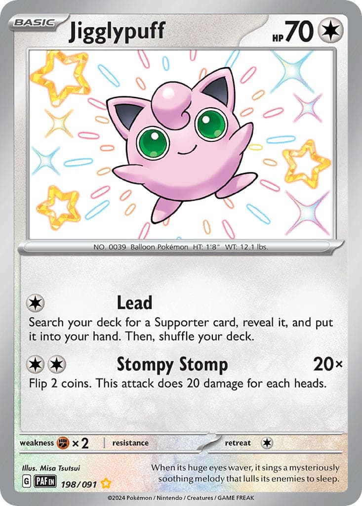 Jigglypuff — Paldean Fates