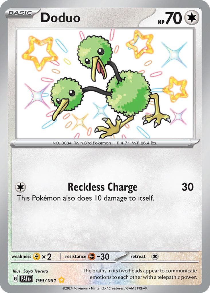 Doduo — Paldean Fates