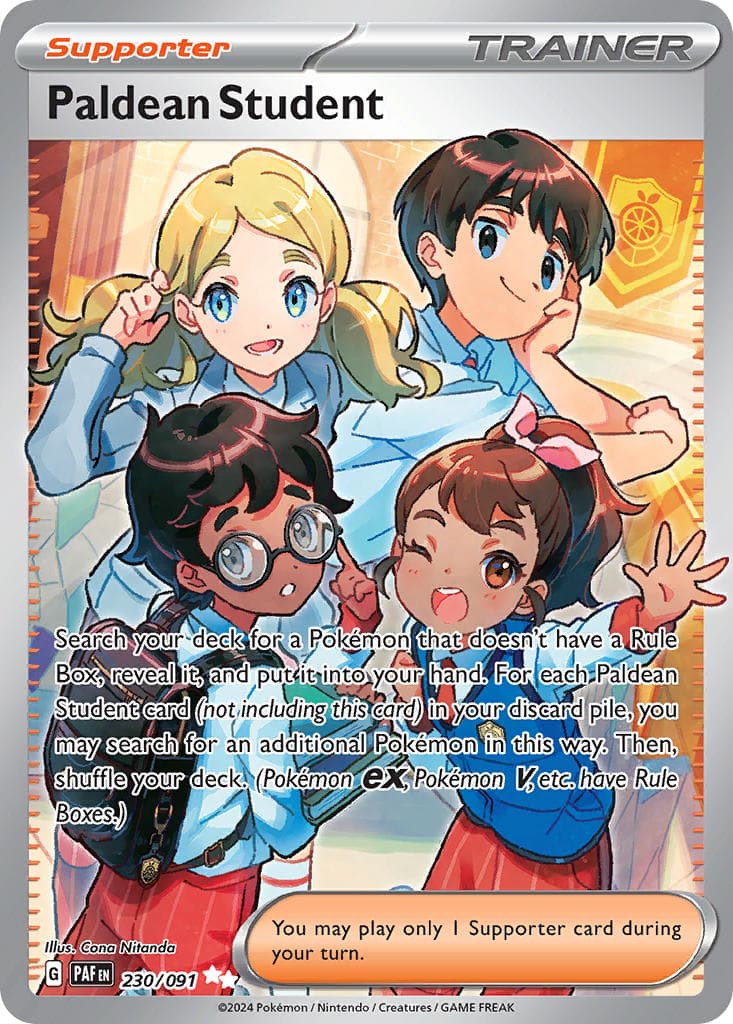 Paldean Student — Paldean Fates