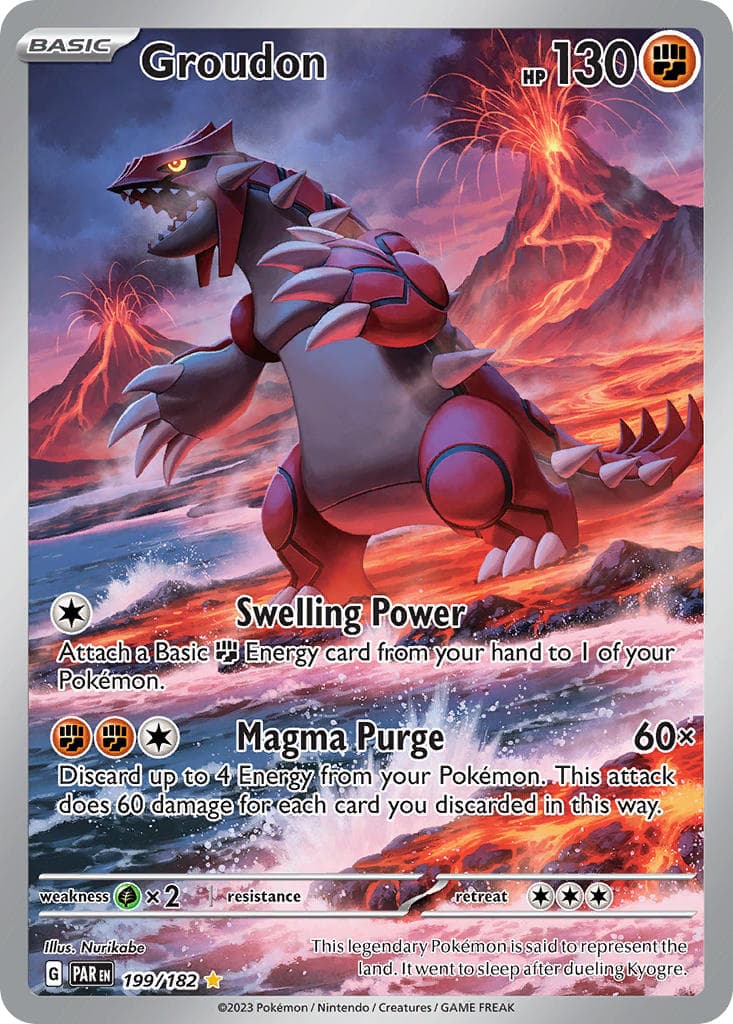Groudon — Paradox Rift