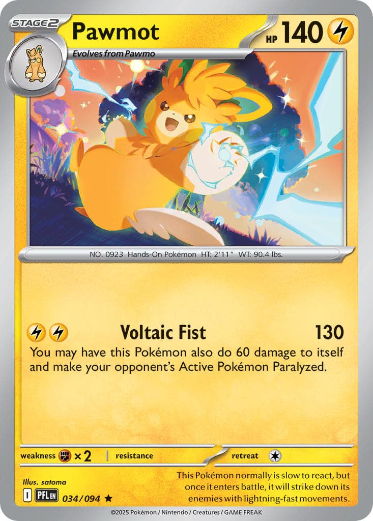 Card 034 — Phantasmal Flames Pokémon card