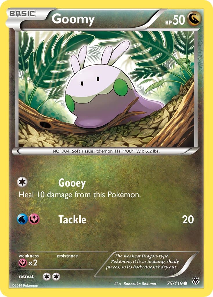 Goomy — Phantom Forces Pokémon card