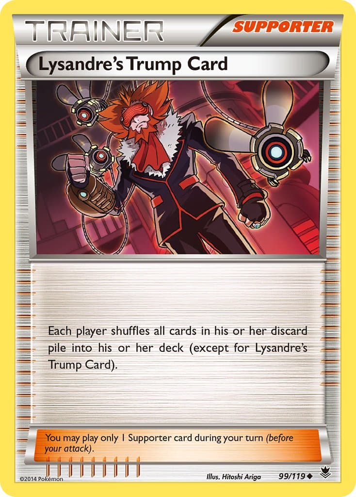 Lysandres Trump Card — Phantom Forces Pokémon card