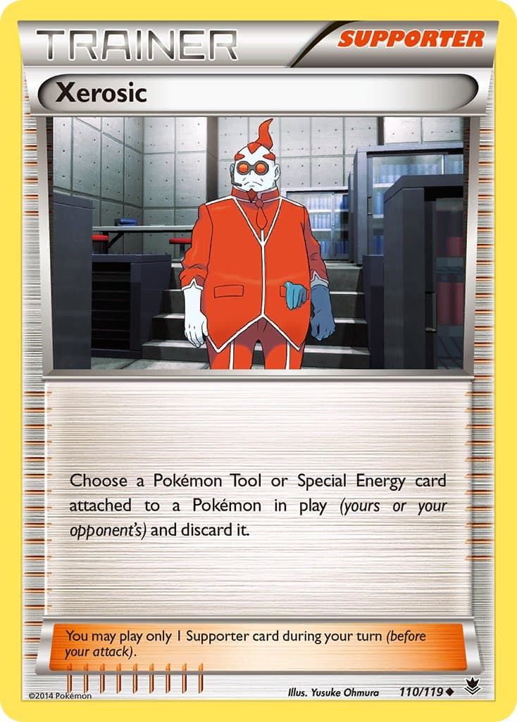 Xerosic — Phantom Forces Pokémon card