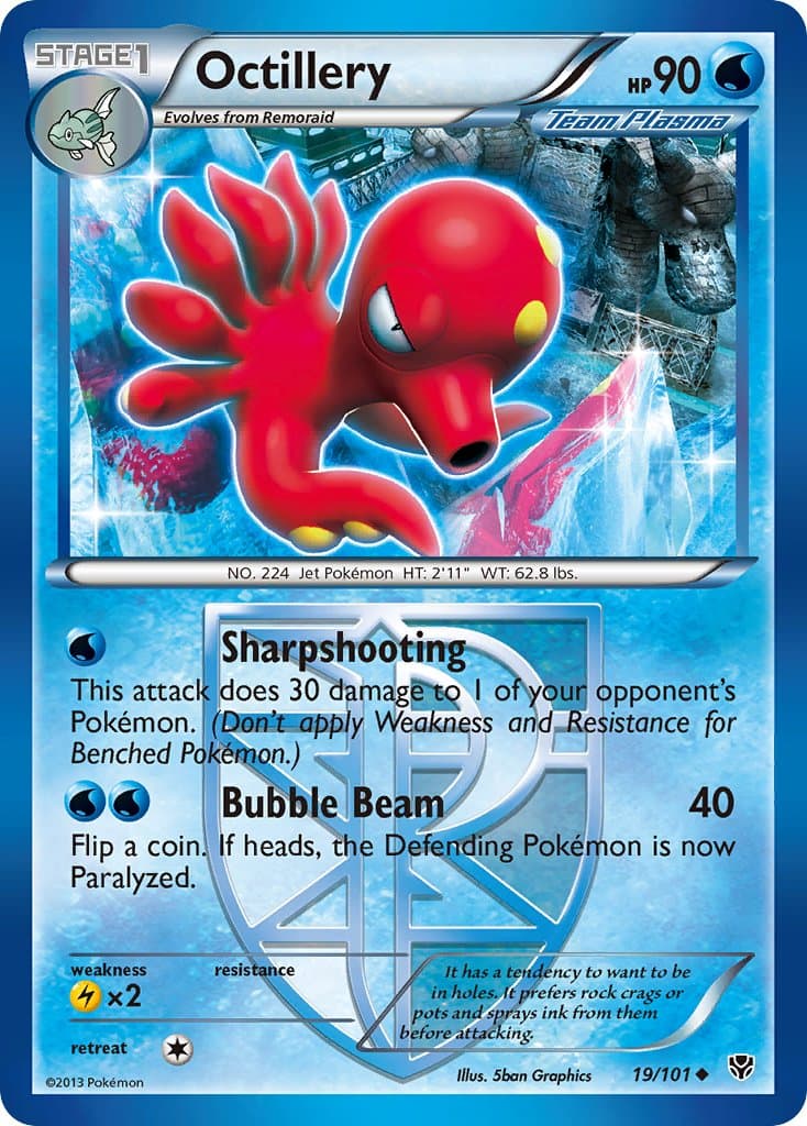 Octillery — Plasma Blast