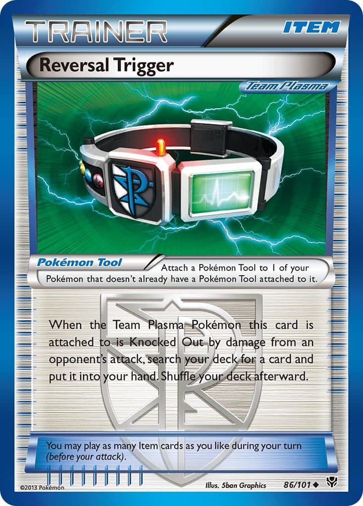 Reversal Trigger — Plasma Blast Pokémon card