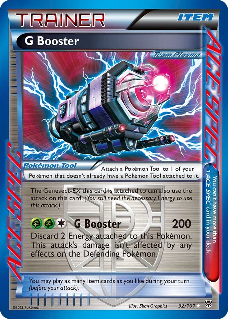 G Booster — Plasma Blast Pokémon card