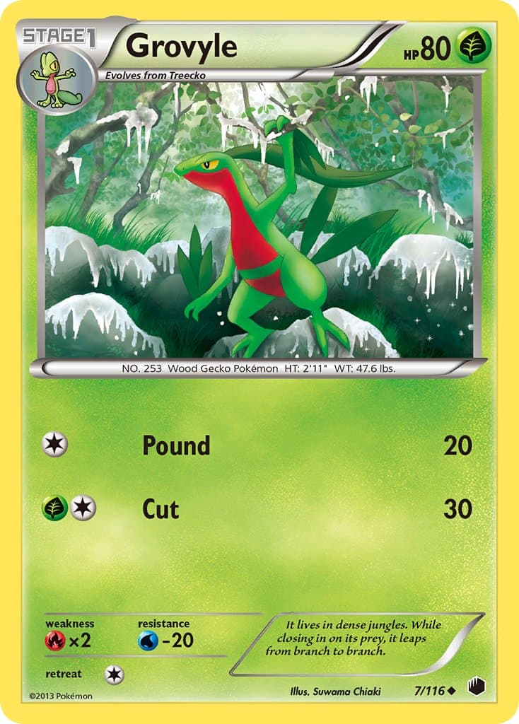 Grovyle — Plasma Freeze