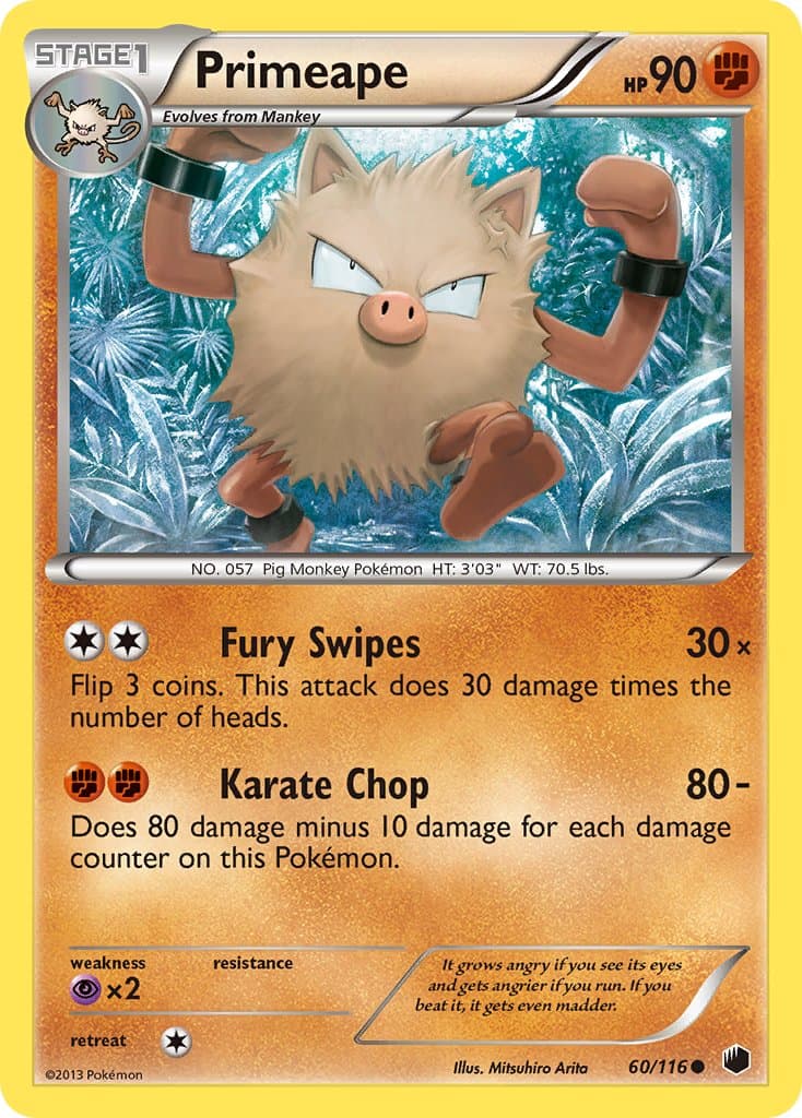 Primeape — Plasma Freeze