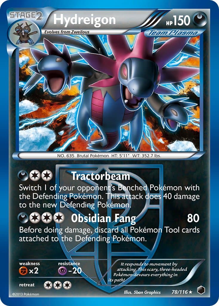 Hydreigon — Plasma Freeze