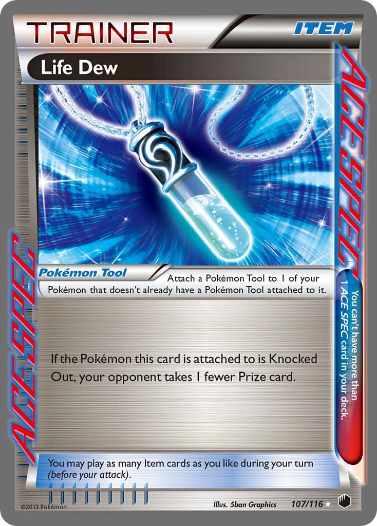 Life Dew — Plasma Freeze Pokémon card