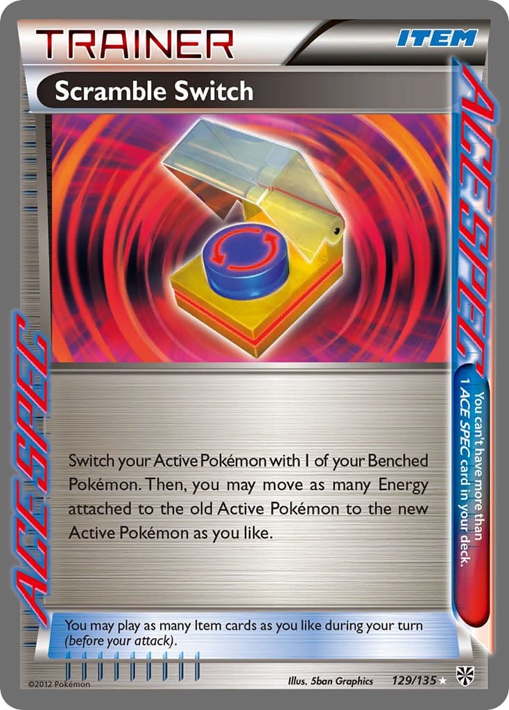 Scramble Switch — Plasma Storm Pokémon card