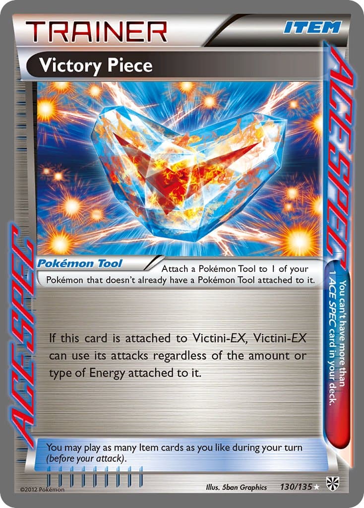 Victory Piece — Plasma Storm Pokémon card