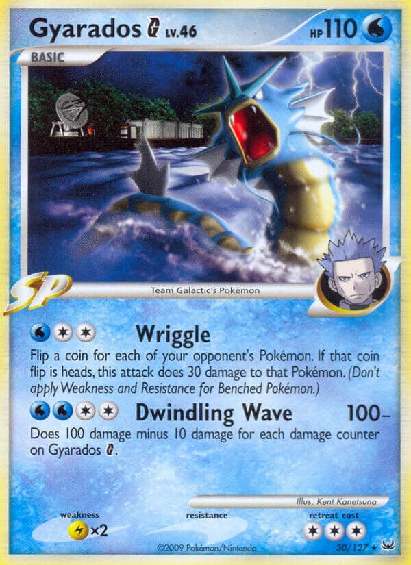 Gyarados G — Platinum Pokémon card