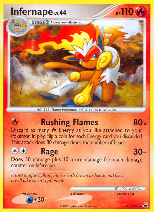 Infernape — Platinum