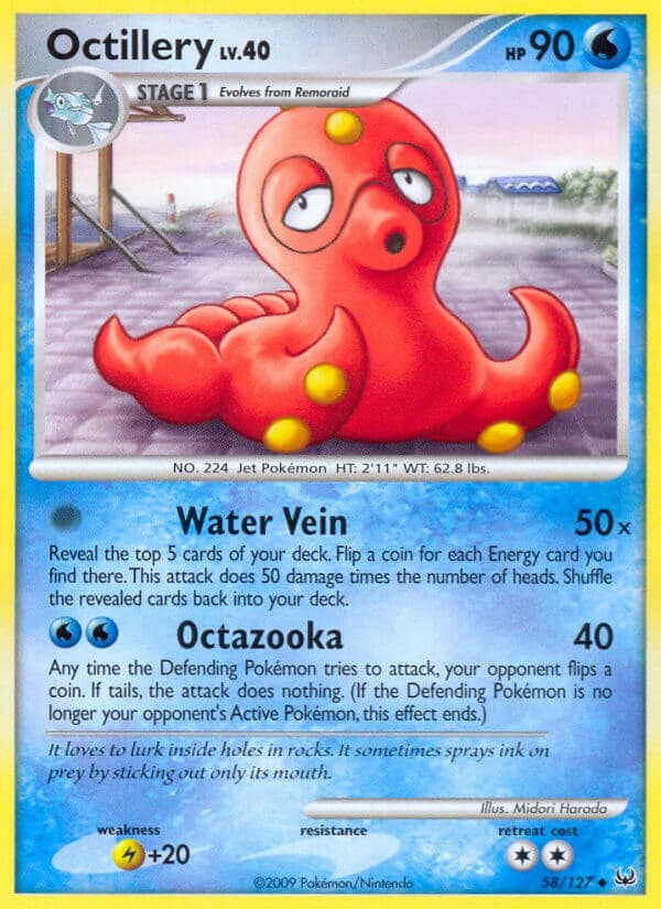 Octillery — Platinum