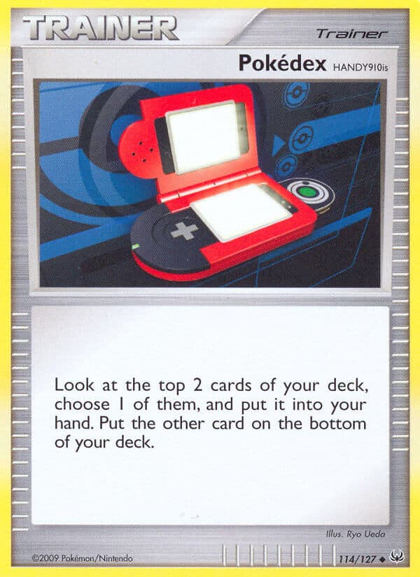 Pokedex Handy901is — Platinum Pokémon card