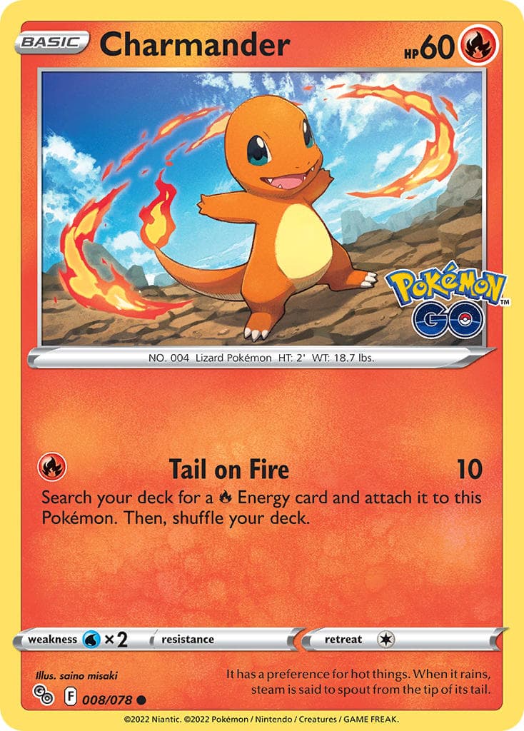 Charmander — Pokemon Go