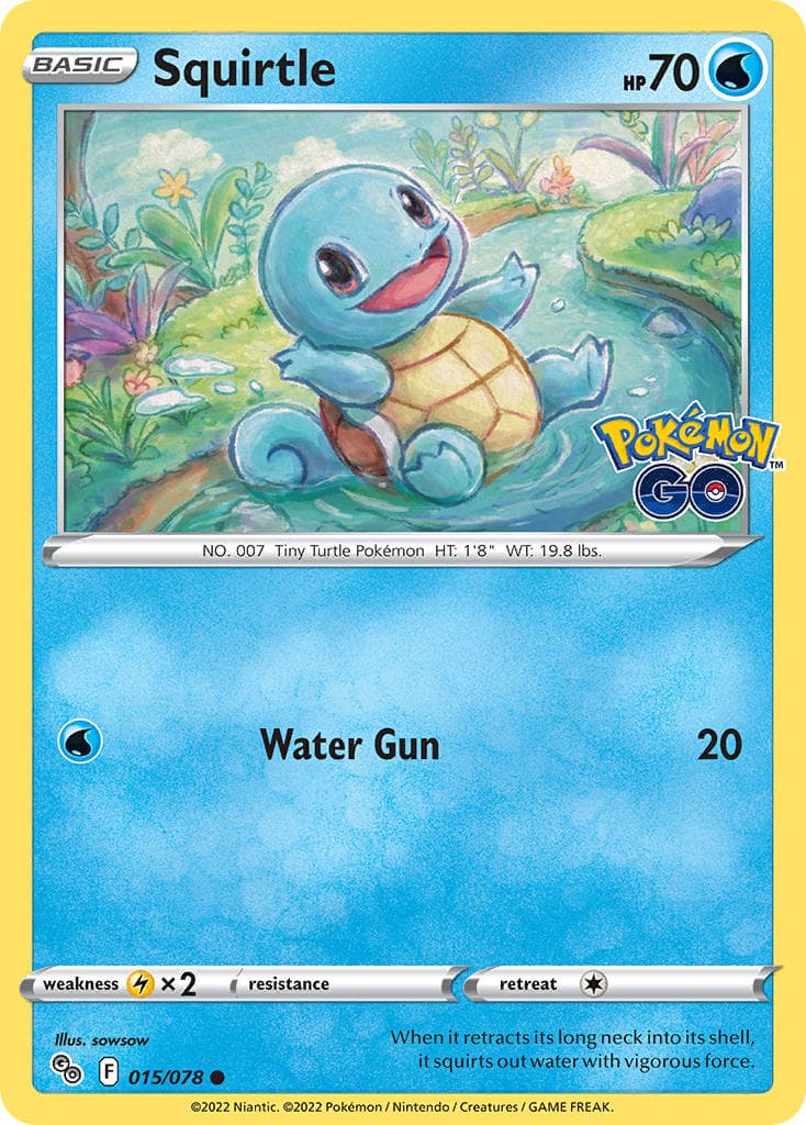 Squirtle — Pokemon Go