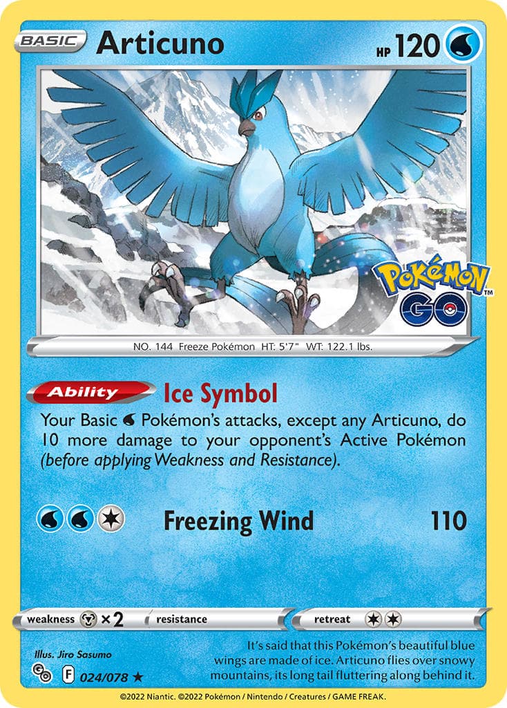 Articuno — Pokemon Go