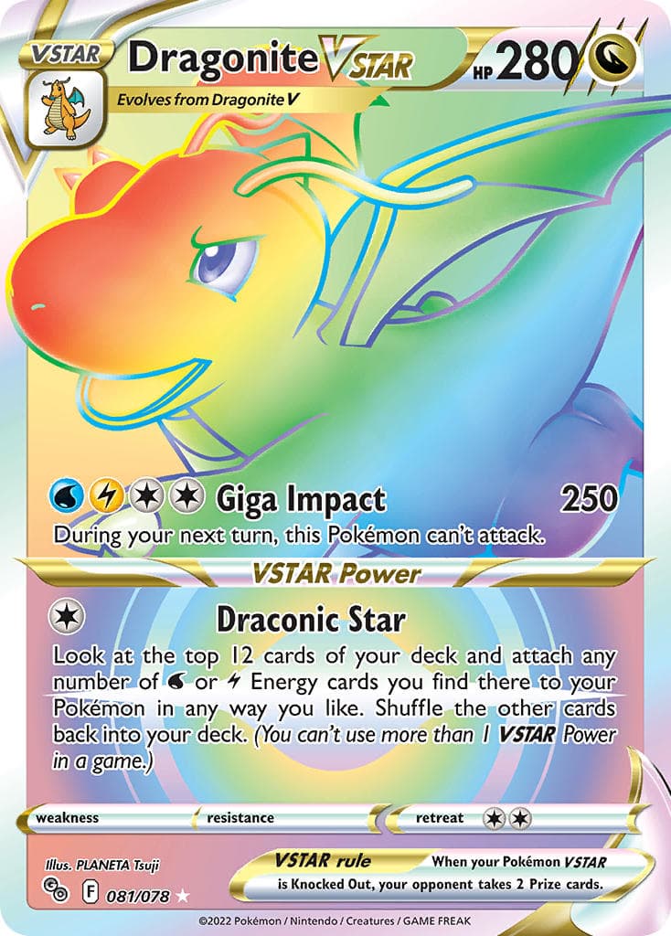 Dragonite Vstar — Pokemon Go