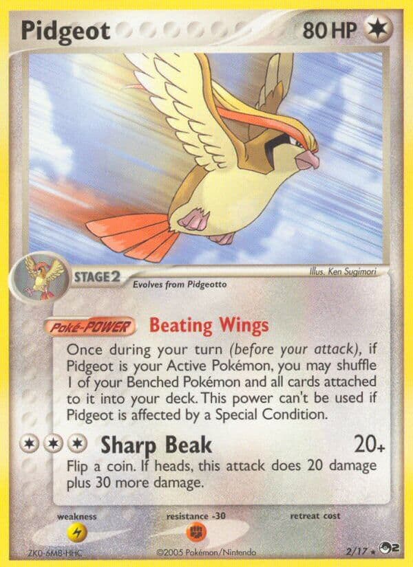 Pidgeot — Pop Series 2